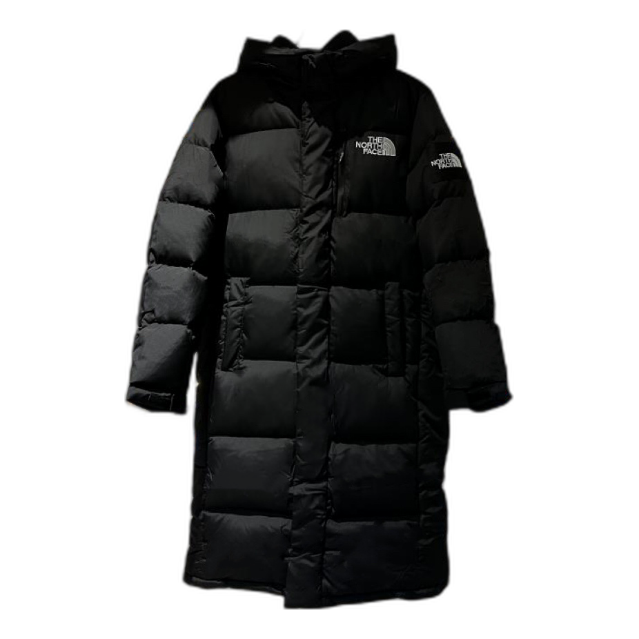 The North Face Hooded Long Puffer Coat | Black | Down Insulated