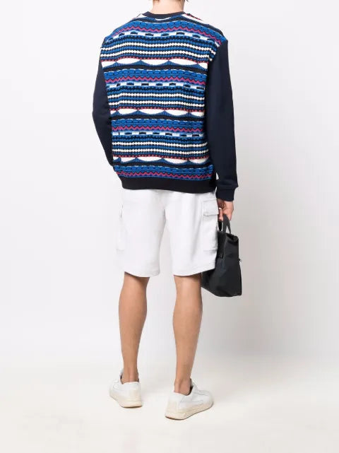 Missoni zig-zag detail logo sweatshirt
