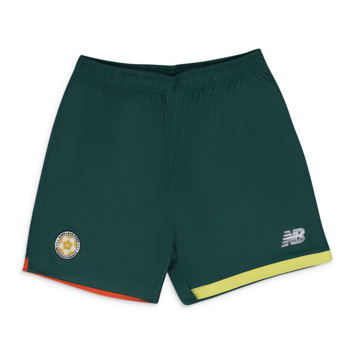 Green New Balance Soccer Shorts
