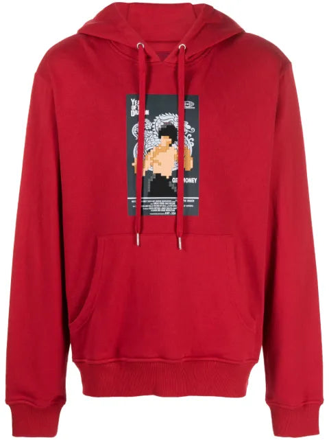 Mostly Heard Rarely Seen 8-Bit Year Of The Dragon cotton hoodie