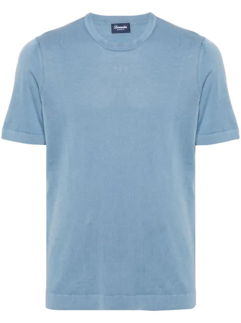 Drumohr crew-neck short-sleeve T-shirt