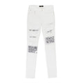 BANDANA ARTPATCH WHITE JEANS