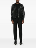 DSQUARED2 logo-plaque fine-knit jumper