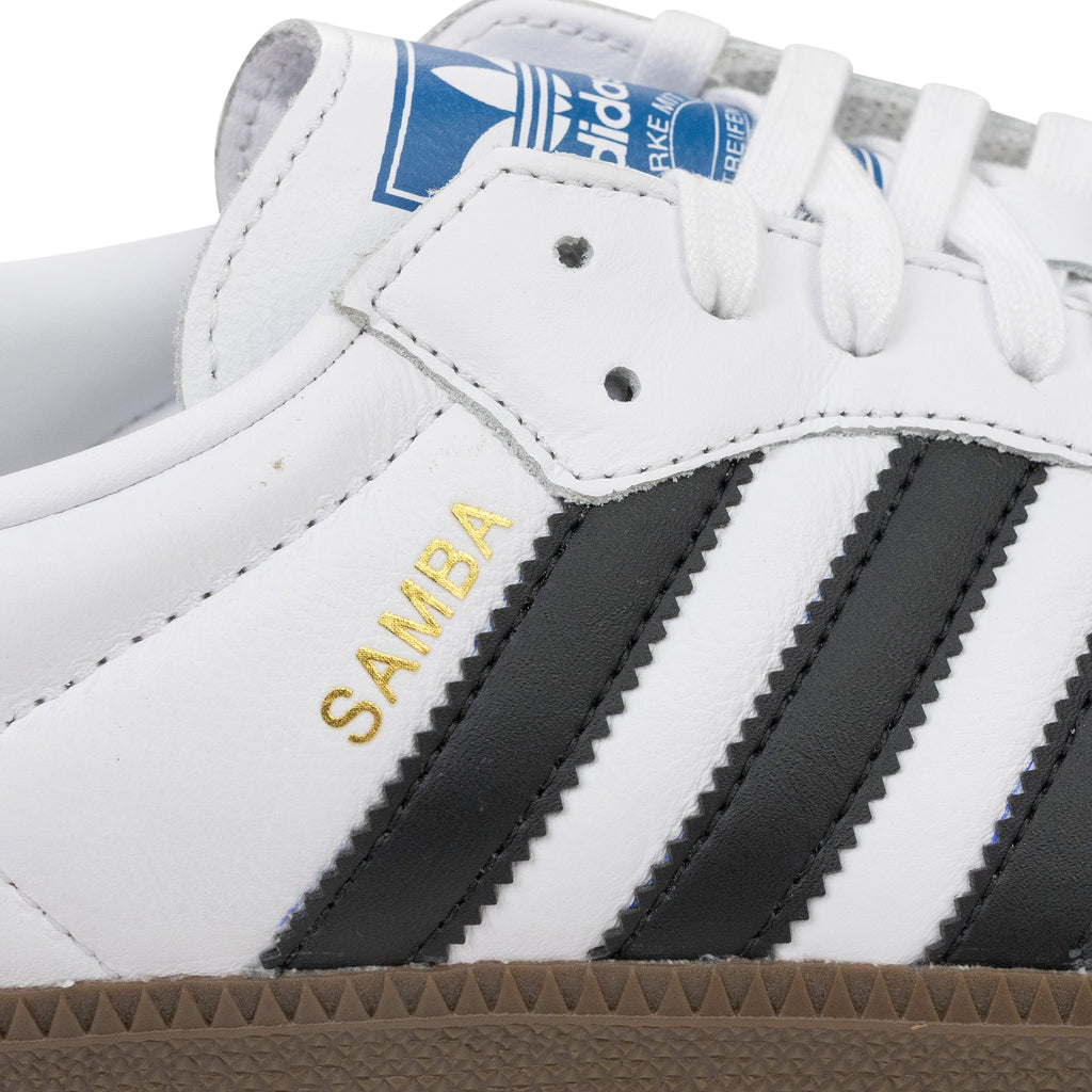 WHITE/BLACK/GRAY SAMBA OG SNEAKERS