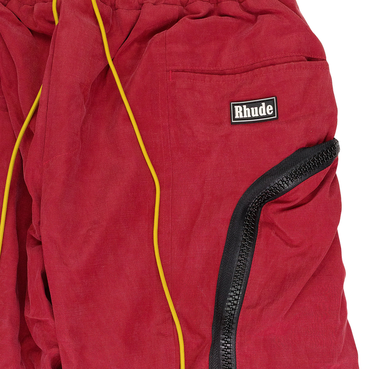RED YACHTING TRACK PANTS