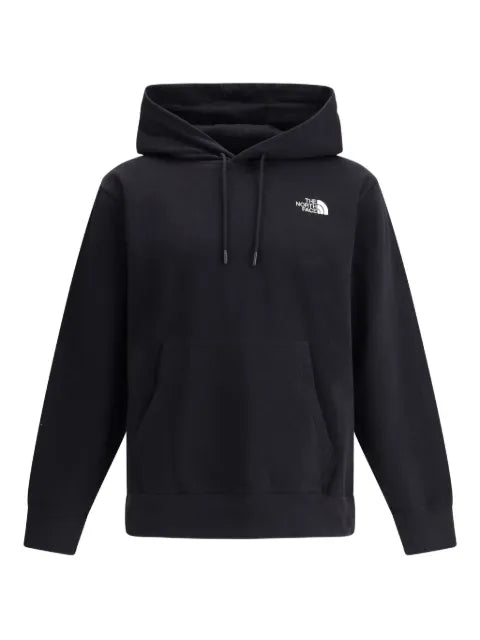 The North Face embroidered-logo hoodie