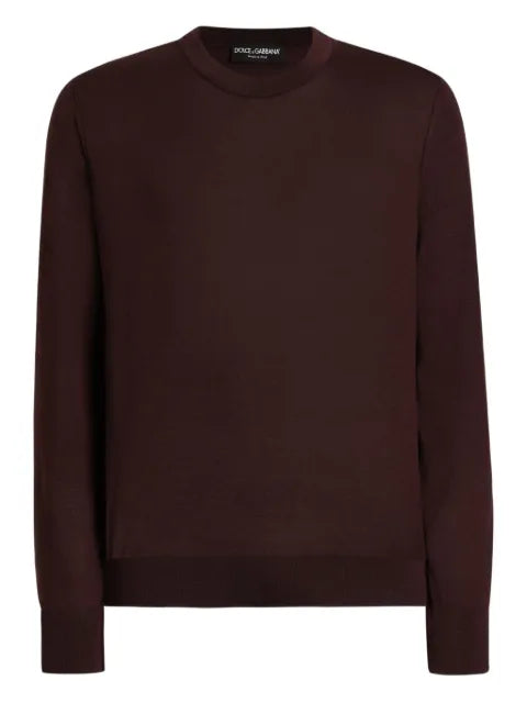 Dolce & Gabbana crewneck long-sleeve knitwear