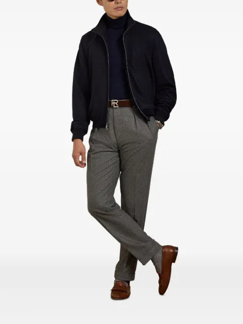 Ralph Lauren Purple Label zipped bomber jacket