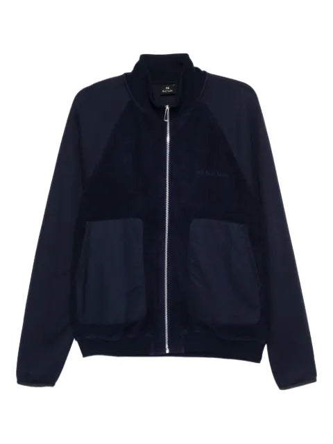 PS Paul Smith logo-embroidered jacket