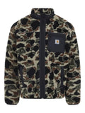 Carhartt WIP Prentis Liner  camouflage-pattern fleece jacket