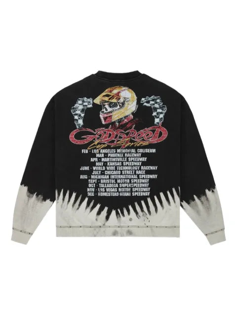 GODSPEED F.T.W LS graphic sweater