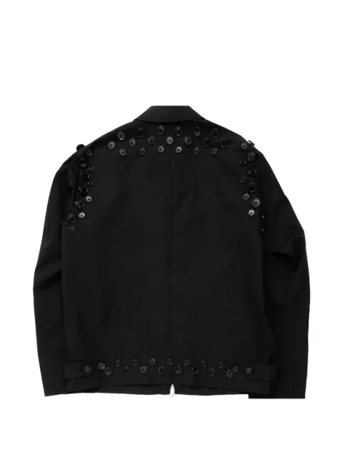 Takahiromiyashita The Soloist zip buttons jacket