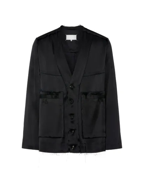 Maison Margiela patchwork satin jacket