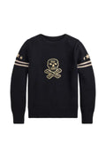 Ralph Lauren RRL skull-patch star-embroidered sweater
