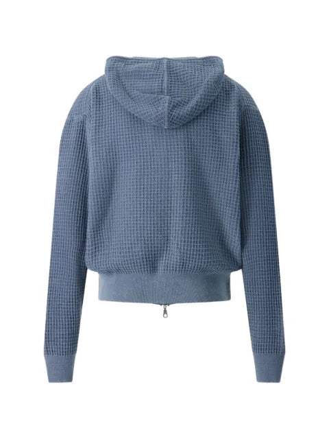 COOR waffle cotton hoodie