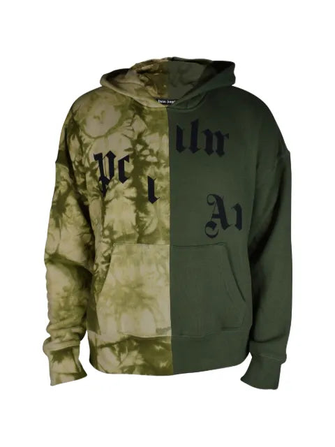 Palm Angels tie-dye logo-print hoodie
