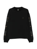 Htc Los Angeles Moustache stud-embellished sweatshirt