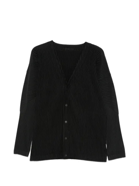 Homme Plissé Issey Miyake jacket with V-neck
