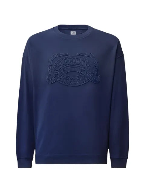 C.P. Company embroidered-logo long-sleeve T-shirt