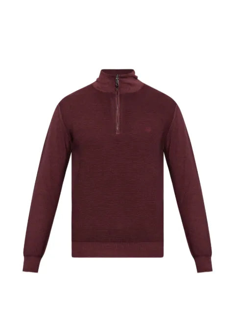 ETRO quarter-zip wool sweater