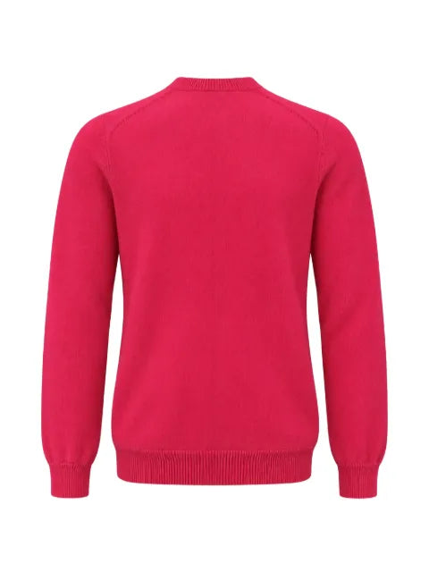 Cruna Camargue crew-neck raglan-sleeve sweater