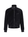 RHUDE velvet-effect raglan-sleeve sweatshirt