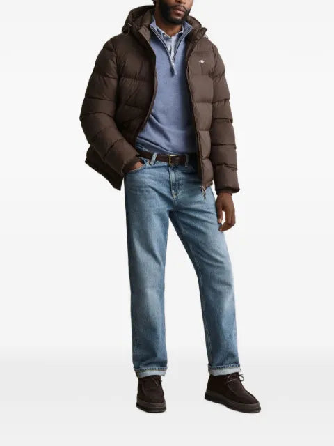 Gant hooded padded jacket
