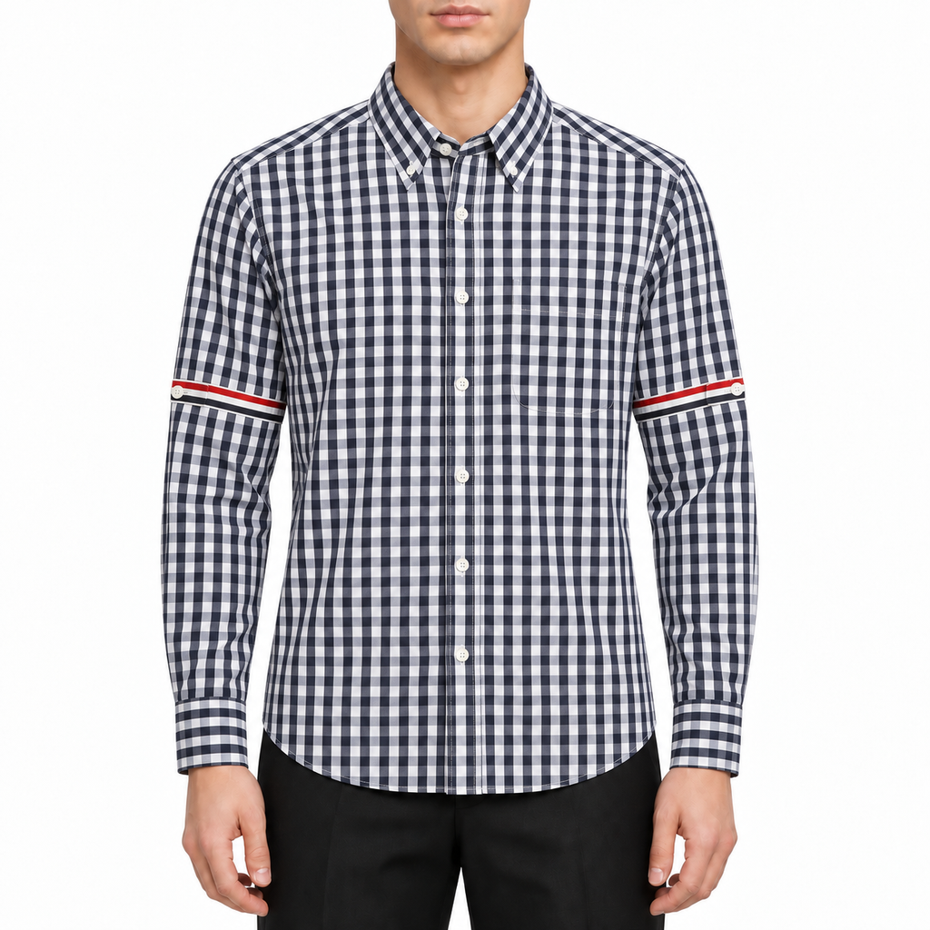 Men's Couple plaid shirt | Thom Browne
