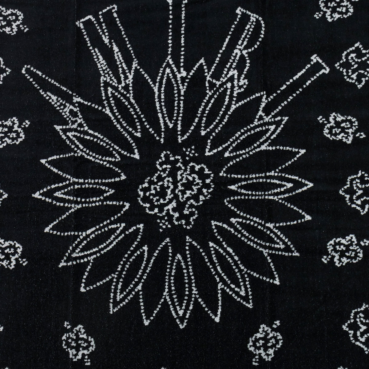 Black Bandana Towel