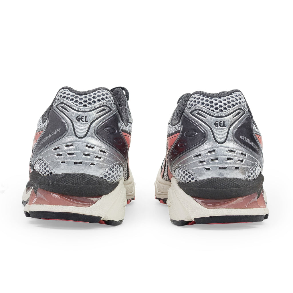 White / Silver / Papaya Gel-Kayano 14 Sneaker