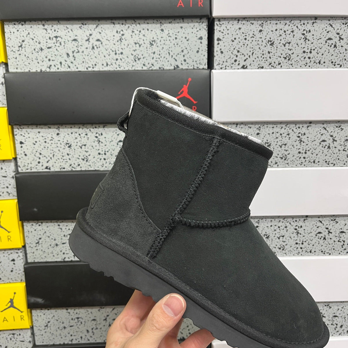 UGG Classic Mini Boot – Women's Suede Ankle Boot in Black