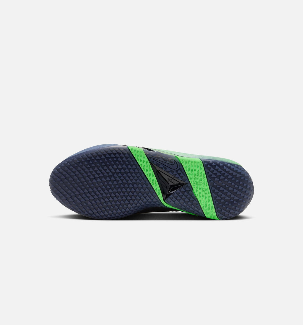 Nike Ja 4 "Nightmare" Men's Shoe – Obsidian/Black/Voltage Green/Metallic Silver