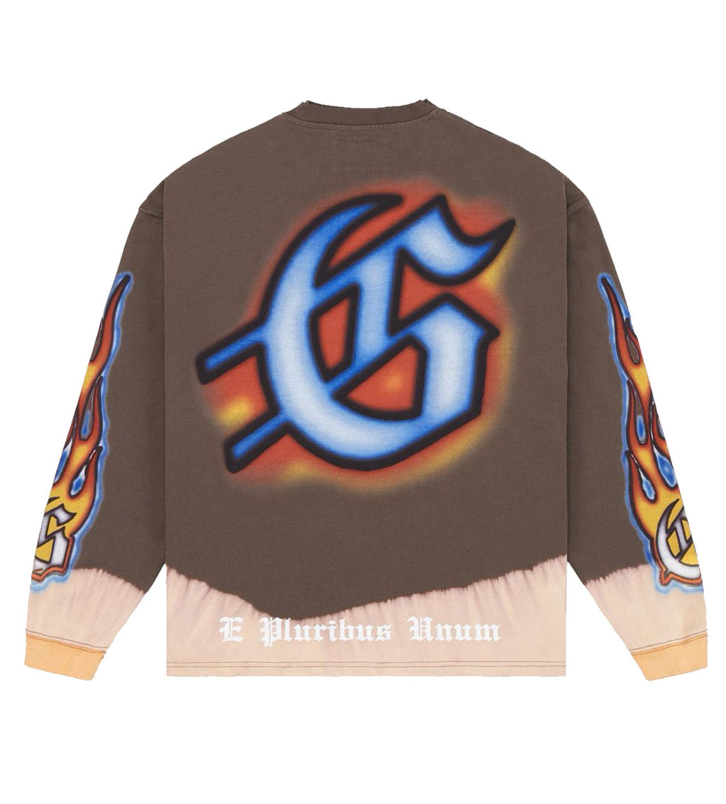 Godspeed Off The Leash L/S Tee Mocha Brown