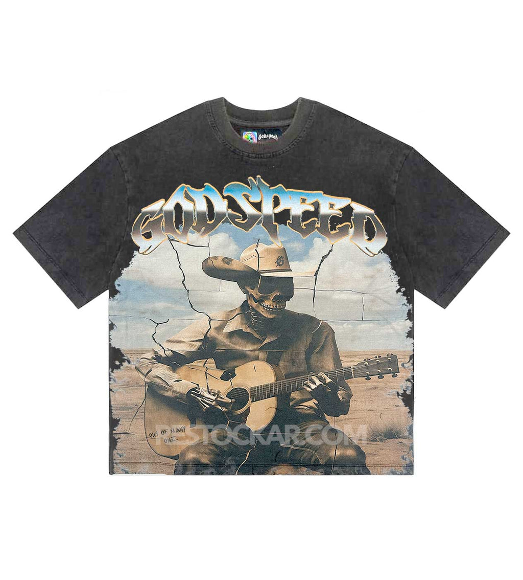 Godspeed Virtuoso Tee Washed Grey