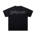 Majestik “Gridiron Champion” Bulldog Vintage Tee（Black）