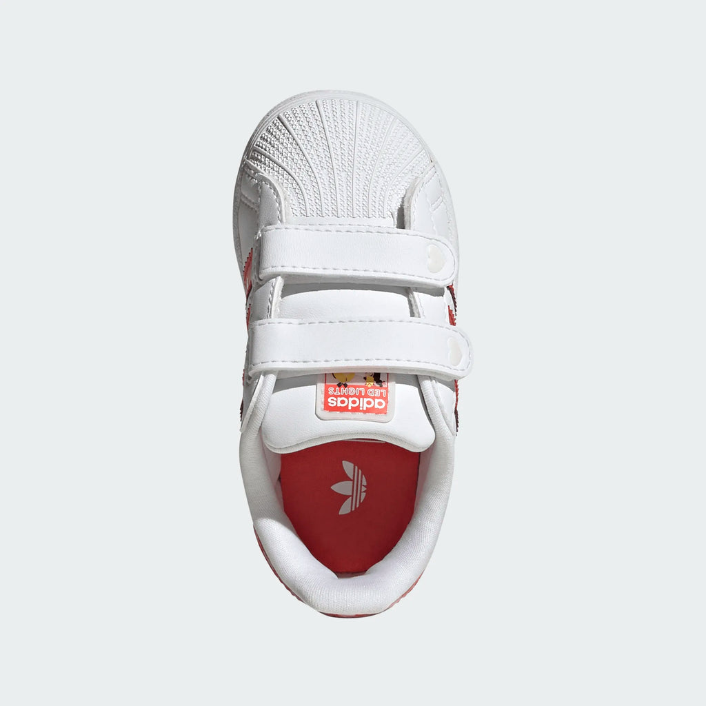 TD Adidas Disney Superstar LED Lights Comfort Closure
