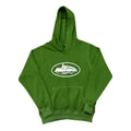 Corteiz Alcatraz Island Heavyweight Hoodie green