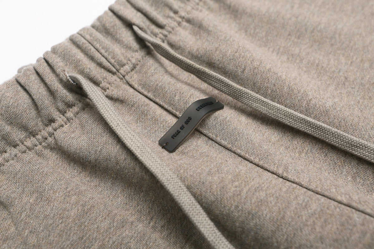 Fear Of God Essentials Flocked Big Logo Fleece Sweat Pants Streetwear