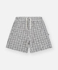 Paper Planes Plaid Short