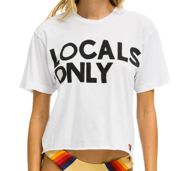 LOCALS ONLY BOYFRIEND TEE