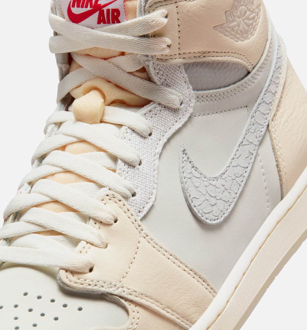 Air Jordan 1 Retro High OG Sail Men's Lifestyle Shoes - Sail/University Red/Pale Ivory/Coconut Milk/Phantom