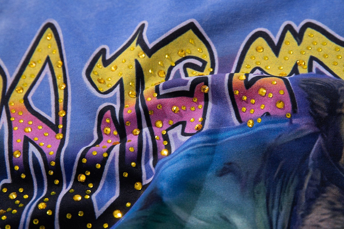 MAJESTIK Football Graphic T-Shirt