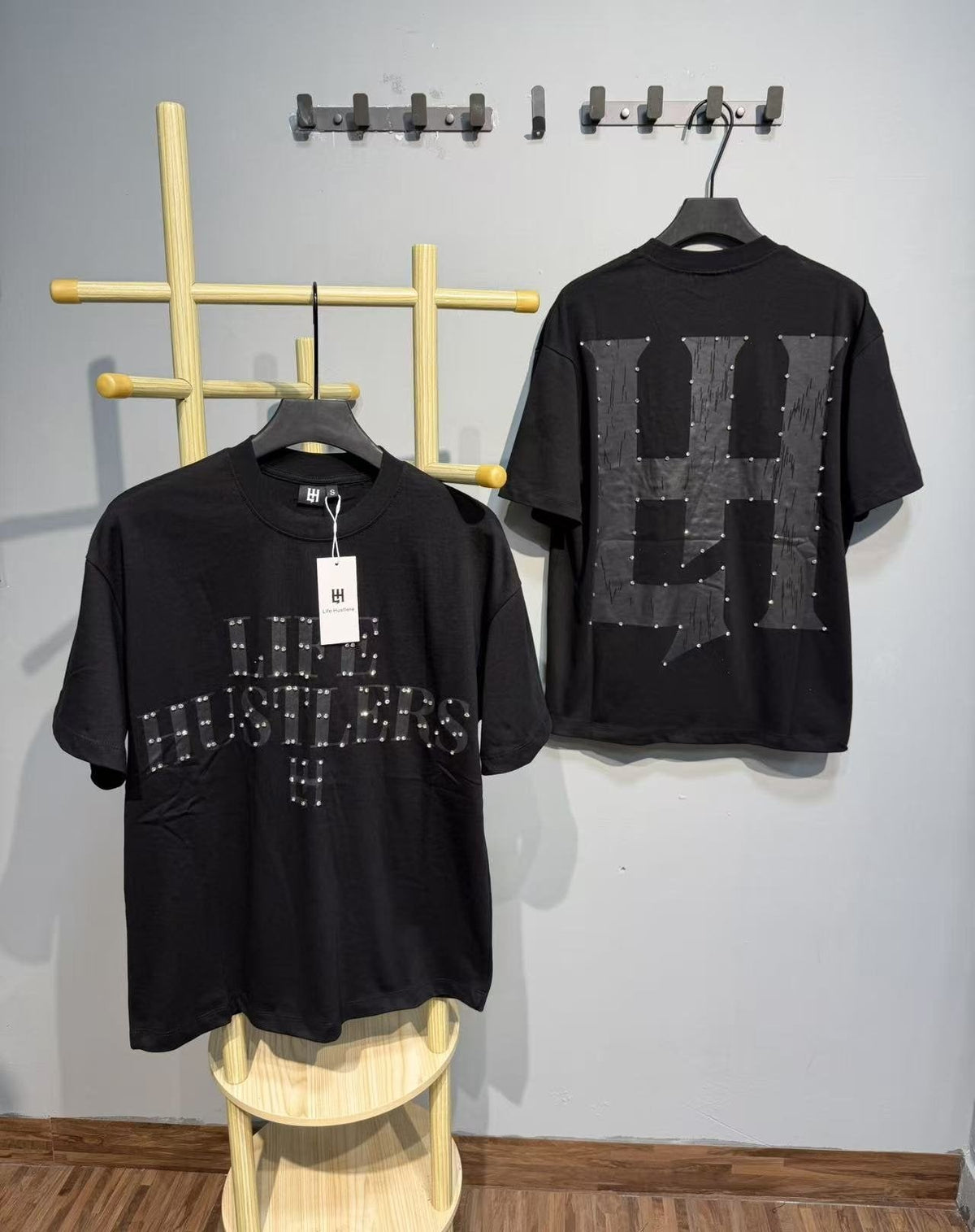 Life Hustlere Tonal HH Graphic T-Shirt