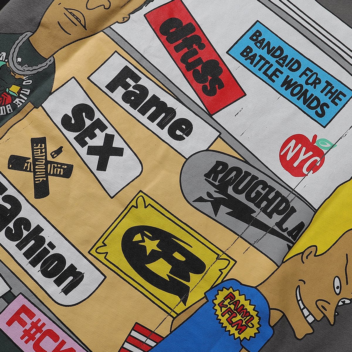 Rough Play Beavis and Butthead Van Graphic T-Shirt