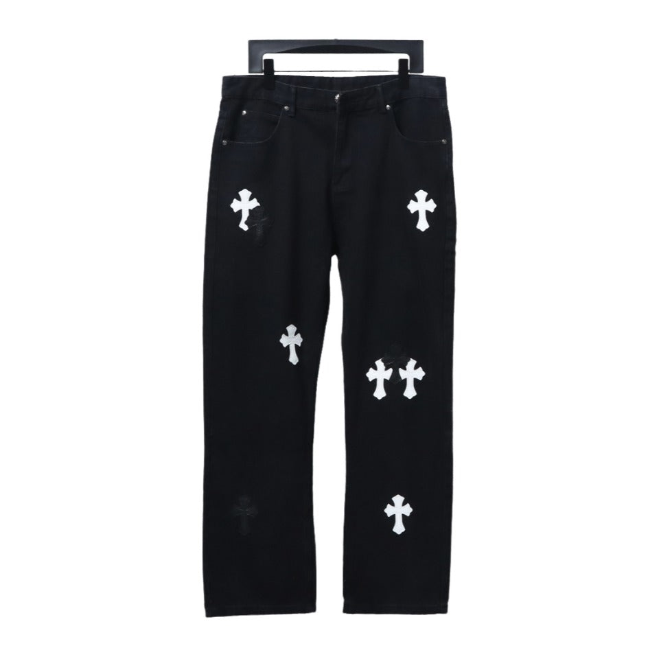 Chrome Hearts Pants Black RSNOW
