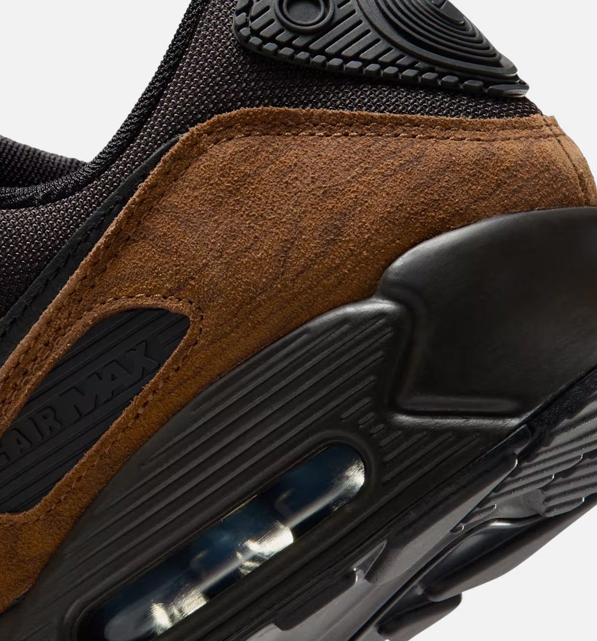 Nike Air Max 90 Premium Men's Sneakers - Light British Tan/Velvet Brown/Black