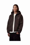 CARHARTT WIP HOODED EBBERT JACKET Tobacco / White