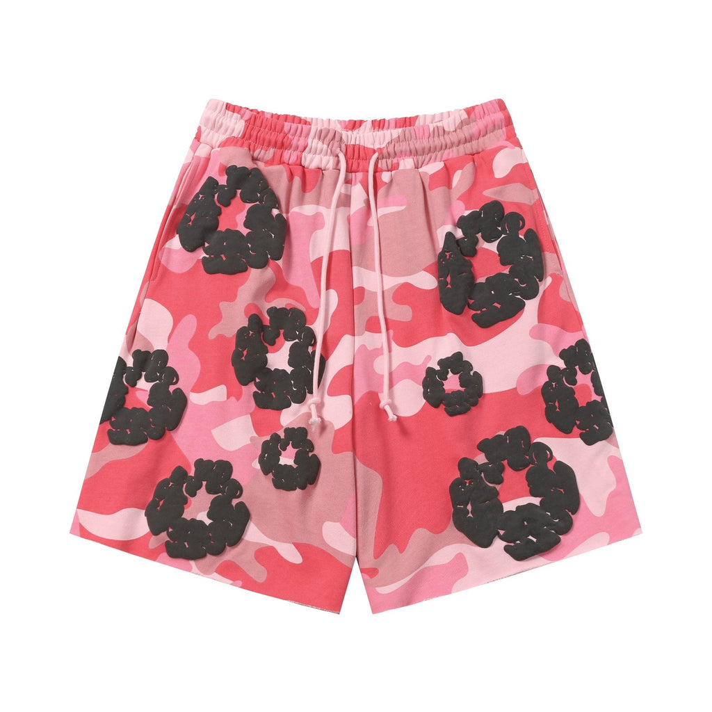 DENIM TEARS Cotton Flower Camo Short-Sleeve Set