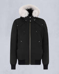 Moose Knuckles Original Ballistic Neoshear Bomber Jacket Black