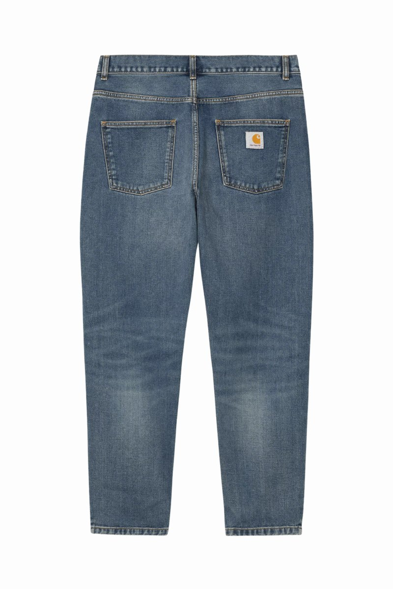 CARHARTT WIP NEWEL PANT Blue Dark Used Wash